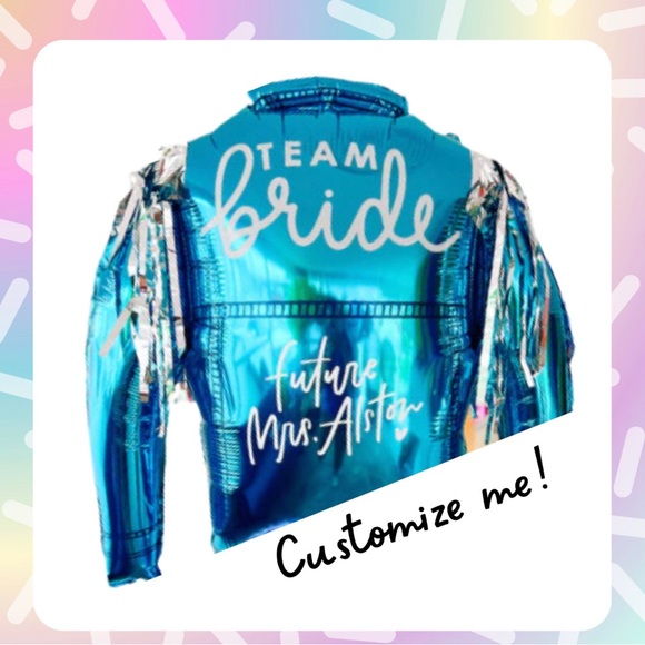 Team Bride Mylar Balloon 2.2 Ft - Picture 5 of 8